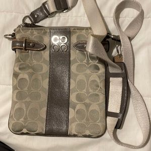 Coach / gray Crossbody Bag preowned